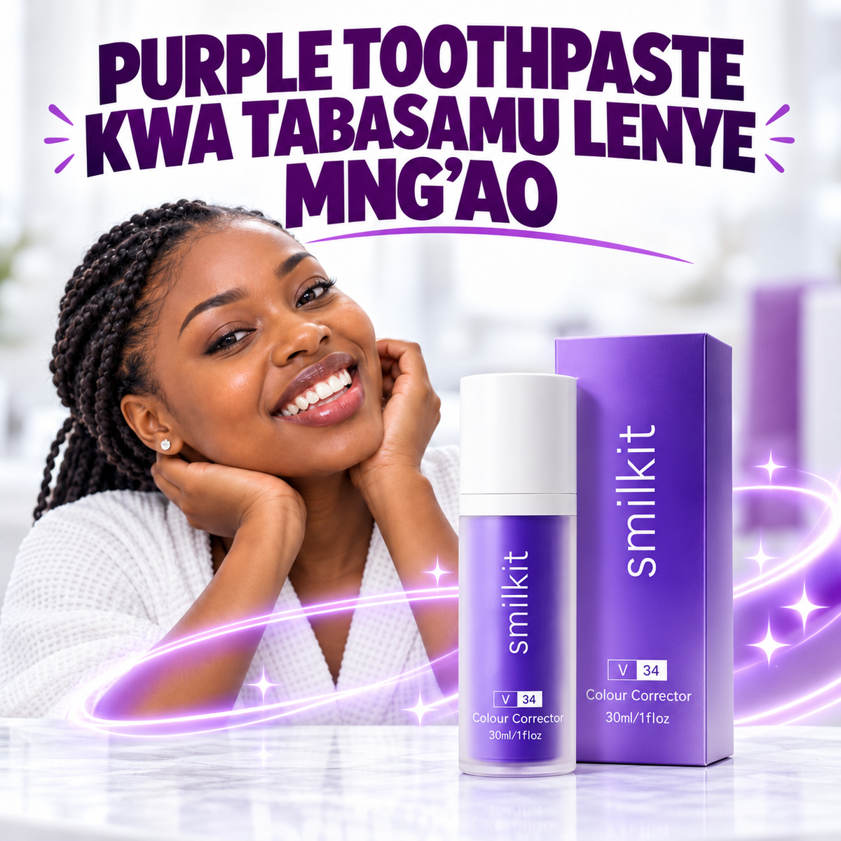 Purple Toothpaste