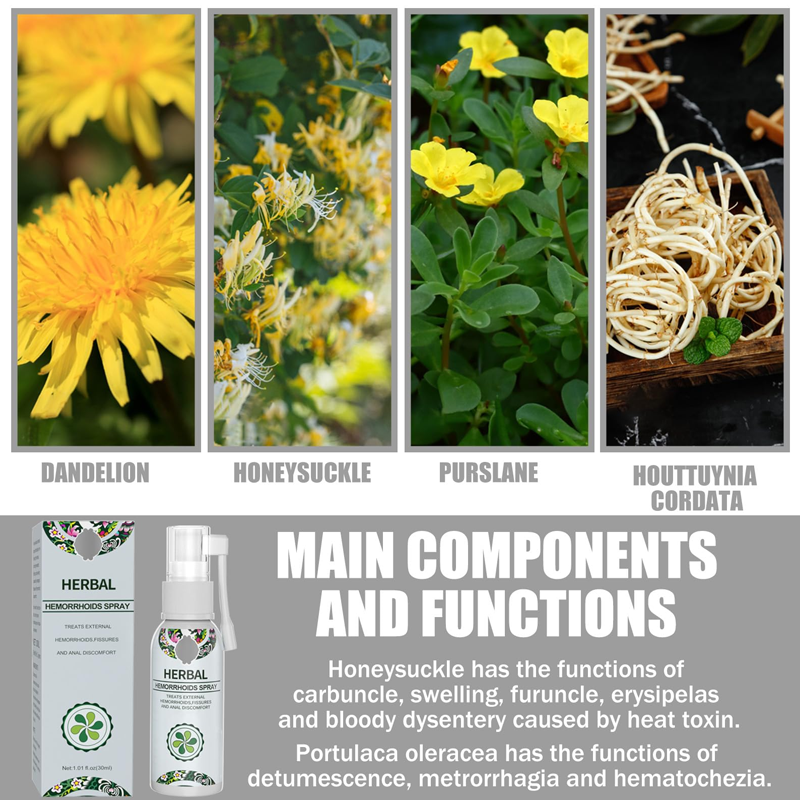 Herbal Hemorrhoids Spray